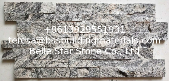 China Juparana Granite Ledgestone,Multicolor Grain Stone Cladding,Natural Granite Stone Veneer,Juparana Stacked Stone
