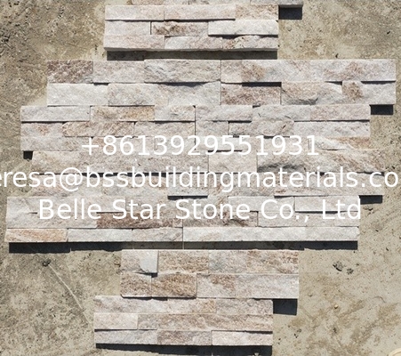 Milk White Quartzite Stone Panels,Ivory White Sclad 18x35cm Stone Cladding,Cream White Stacked Stone,White Stone Veneer