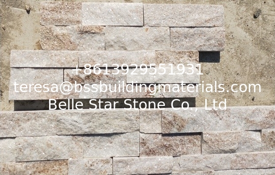 Milk White Quartzite Stone Panels,Ivory White Sclad 18x35cm Stone Cladding,Cream White Stacked Stone,White Stone Veneer
