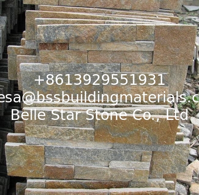Rustic Quartzite Stone Cladding,Sclad Stacked Stone,18x35cm Stone Veneer,Natural Stone Panels,Quartzite Culture Stone