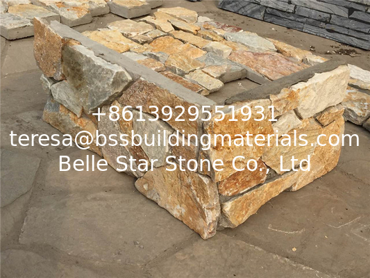 China Limestone Ledger Panels,Yellow Zclad Stacked Stone,Natural Stone Cladding,Outdoor Wall Panels,Culture Stone
