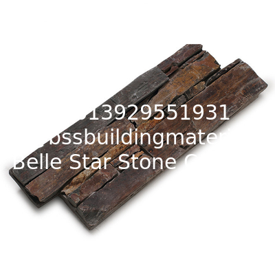 China Multicolor Slate Cemented Stone Cladding,Rusty Slate Stacked Stone,Zclad Stone Panel,Multicolour Slate Ledgestone