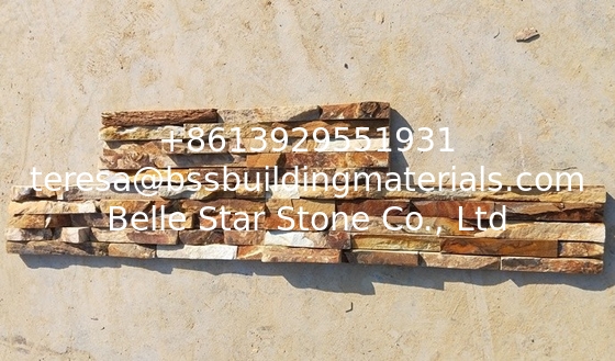 Multicolor Limestone Stacked Stone,Rusty Limestone Cladding Stone,China Limestone Culture Stone,Natural Stone Panels