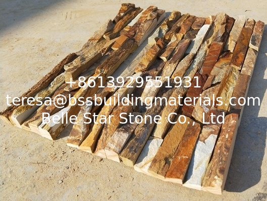Multicolor Limestone Stacked Stone,Rusty Limestone Cladding Stone,China Limestone Culture Stone,Natural Stone Panels