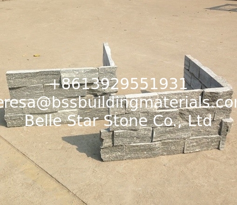Chinese Grey Slate Stone Cladding,Gray Stacked Stone,Slate Zclad Stone Panel,Natural Stone Veneer,Culture Ledge Stone
