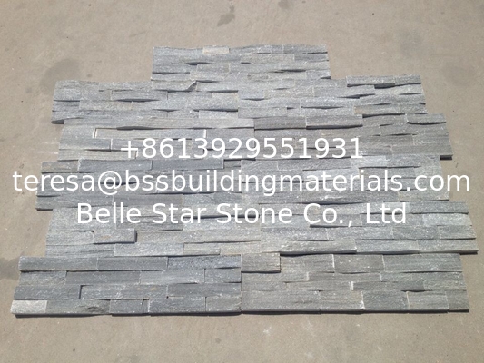 Chinese Grey Slate Stone Cladding,Gray Stacked Stone,Slate Zclad Stone Panel,Natural Stone Veneer,Culture Ledge Stone