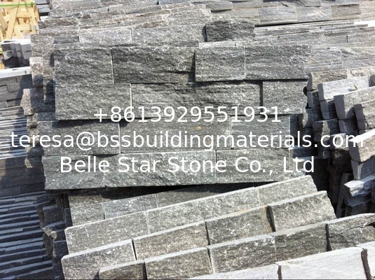 Chinese Grey Slate Stone Cladding,Gray Stacked Stone,Slate Zclad Stone Panel,Natural Stone Veneer,Culture Ledge Stone