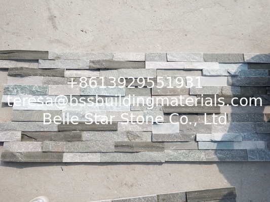 Mountain Blue Quartzite Stacked Stone,Sierra Blue Quartzite Ledger Panels,Natural Stone Cladding,Culture Stone