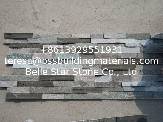 Mountain Blue Quartzite Stacked Stone,Sierra Blue Quartzite Ledger Panels,Natural Stone Cladding,Culture Stone