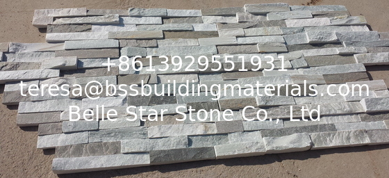 Mountain Blue Quartzite Stacked Stone,Sierra Blue Quartzite Ledger Panels,Natural Stone Cladding,Culture Stone