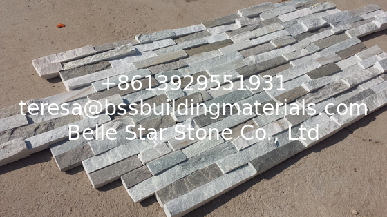 Mountain Blue Quartzite Stacked Stone,Sierra Blue Quartzite Ledger Panels,Natural Stone Cladding,Culture Stone