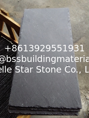 Chinese Black Slate Roof Tiles,Charcoal Slate Roofing Materials,Split Face Slate Roof,Dark Grey Roofing Slate