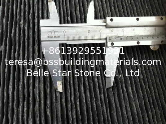 Chinese Weathering Roof Slate,Ink Black Split Face Slate Roof Tiles,Fading Roofing Slate,Thin Slate Tiles Roof