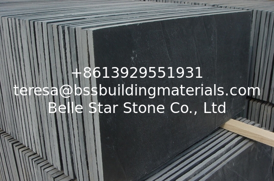 Chinese Cleft Black Slate Tiles,Charcoal Slate Riven Patio Stones,Dark Grey Slate Walkway,Black Slate Pavers,Floor Tiles