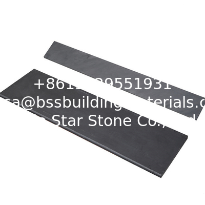 Chinese Honed Black Slate Window Sills,Charcoal Slate Tiles,Dark Grey Slate Wall Tiles,Honed Black Slate Slabs