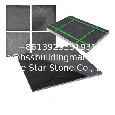 Chinese Black Riven Slate Pavers,Charcoal Cleft Slate Patio Stones,Dark Grey Slate Walkway,Slate Paving Stone