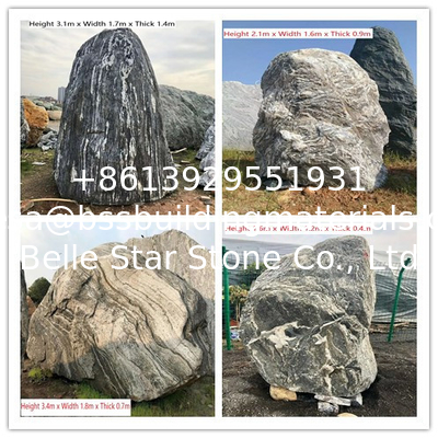 Natural Stone Boulders with Words,Landscaping Stone Boulders,Garden Decor Stone Boulders,Granite Rocks,Yard Stone