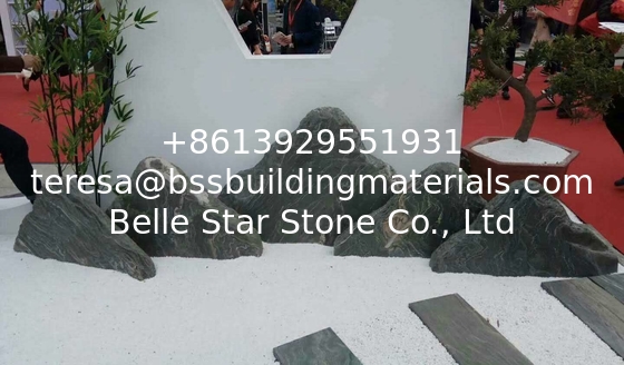 Black Marble Boulders,Landscape Boulders,Garden Decor Stone,Landscaping Stone Boulders,Yard Rock Stone