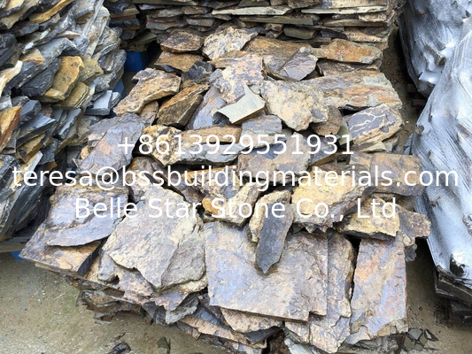 Iron Rust Sandstone Random Flagstone,Natural Irregular Flagstone,Sandstone Crazy Stone,Flagstone Pavers,Random Wall Ston