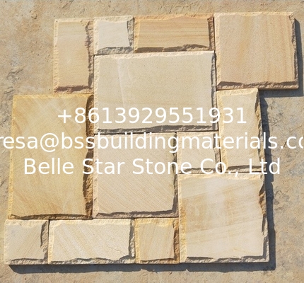 Yellow Sandstone Mushroom Stone,Yellow Mushroom Wall Stone,Sandstone Mushroom Stone Tiles,Pillar Wall Stone