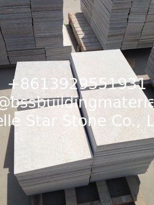 China White Quartzite Tiles,Flamed Face White Floor Tiles,White Quartzite Wall Stone Cladding, White Wall Tiles