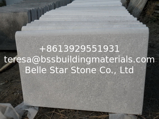 Chinese White Quartzite Pool Coping Stone,Flamed Face White Quartzite Tiles,White Stone Tiles for Pool Floor