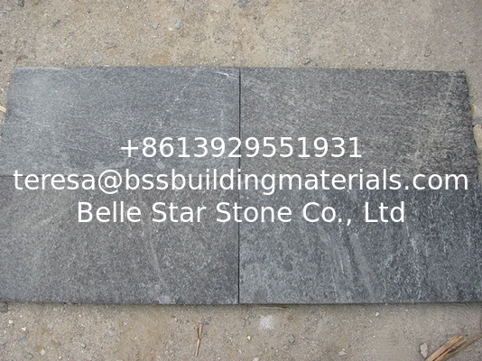 Chinese Black Quartzite Floor Tiles,Flamed Black Paving Stone,Natural Quartzite Pavers,Black Patio Stones,Stone Tiles