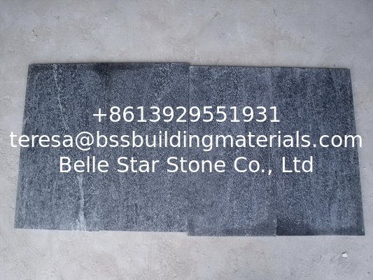 Chinese Black Quartzite Floor Tiles,Flamed Black Paving Stone,Natural Quartzite Pavers,Black Patio Stones,Stone Tiles