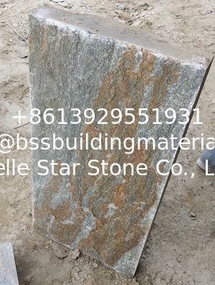 Chinese Green Quartzite Tiles,Flamed Quartzite Pavers,Green Patio Stones,Natural Green Quartzite Floor Tiles