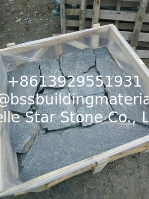 Black Quartzite Random Flagstone,Irregular Flagstone,Flagstone Walkway,Crazy Stone