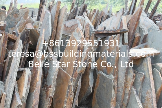 Multicolor Slate Random Flagstone,Irregular Flagstone,Crazy Stone,Landscaping Stones,Random Stone
