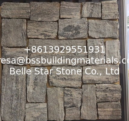 Grey Granite Field Stone Veneer,Loose Ledgestone,Random Stone,Thin Veneer,Loose Strips Stone