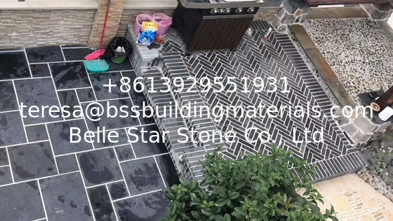 Blue Limestone Antique Bricks,Strip Stones,Tumbled Tiles,Floor Tiles,Wall Tiles