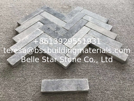 Blue Limestone Antique Bricks,Strip Stones,Tumbled Tiles,Floor Tiles,Wall Tiles