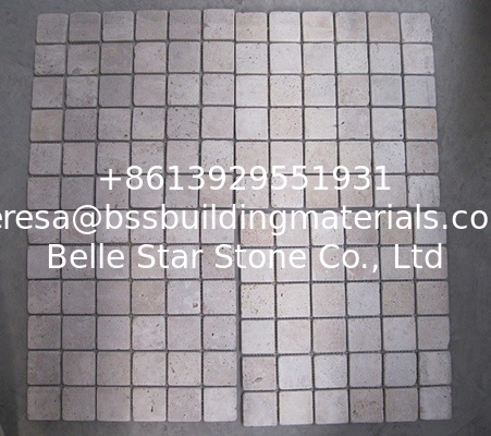 Beige Travertine Mosaic,Stone Mosaic Tiles,Mosaic Wall Stone,Marble Mosaic Tile