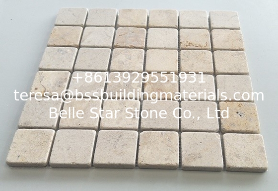 Beige Travertine Mosaic,Stone Mosaic Tiles,Mosaic Wall Stone,Marble Mosaic Tile