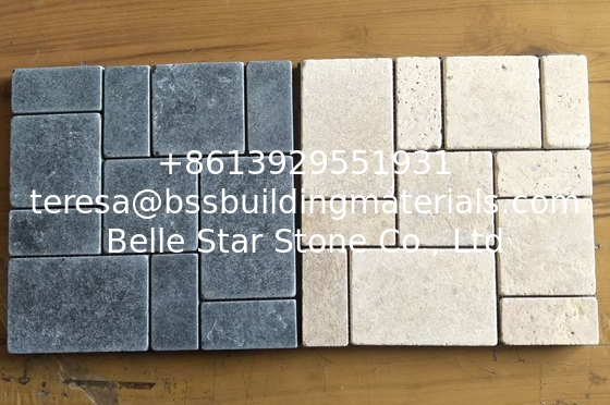 Beige Travertine Mosaic,Stone Mosaic,Floor Mosaic Tiles,Mosaic Wall Tiles,Marble Mosaic