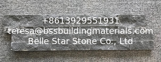 Blue Limestone Stacked Stone,Ledger Panels,Thin Stone Veneer,Black Zclad Stone Panels