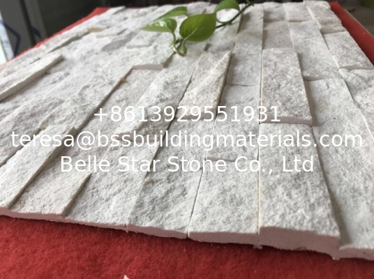 White Sandstone Ledgestone,White Culture Stone,Stacked Stone Panels,Stone Cladding