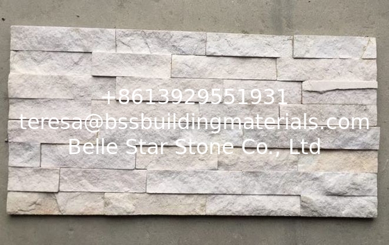 White Sandstone Ledgestone,White Culture Stone,Stacked Stone Panels,Stone Cladding