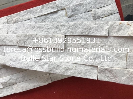 White Sandstone Ledgestone,White Culture Stone,Stacked Stone Panels,Stone Cladding