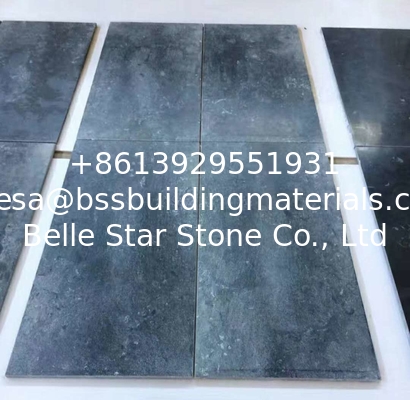 Blue Limestone Walkway Pavers,Black Terrace Flooring,Natural Patio Stones,Pavement