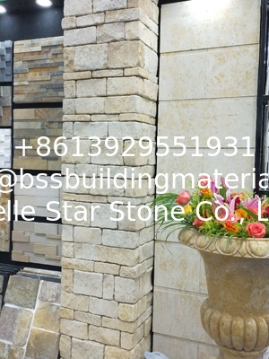 Beige Travertine Field Stone Veneer,Loose Ledgestone,Thin Stone Veneer,Random Wall Stone