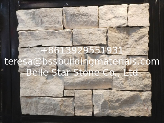 White Wood Grain Marble Stone Veneer with Steel Wire Back,White Ledger Wall Cladding
